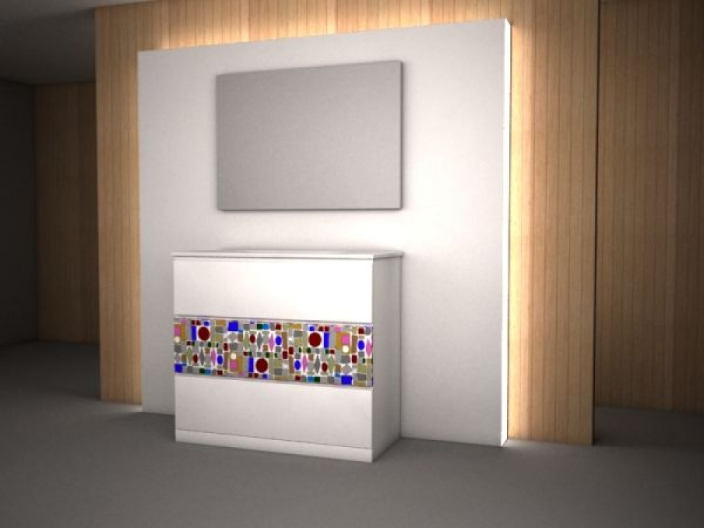 Mueble con Serigrafia
